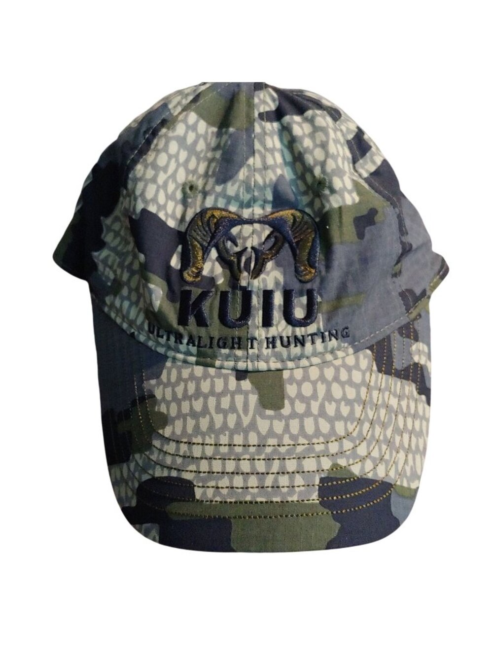 KUIU Ultralight Hunting Camo Hat Ram Logo Baseball Cap Outdoor Performance
